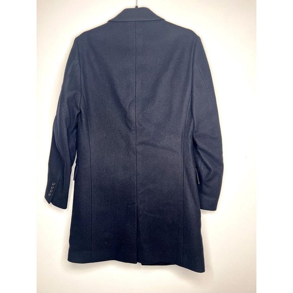 Retail $500 BONOBOS The Italian Wool Topcoat Tuxedo in Navy /Black size EU 36 R - Picture 5 of 12